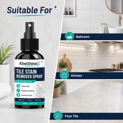 🔥 Hot Selling Powerful Grout & Tile Stain Remover with Towel